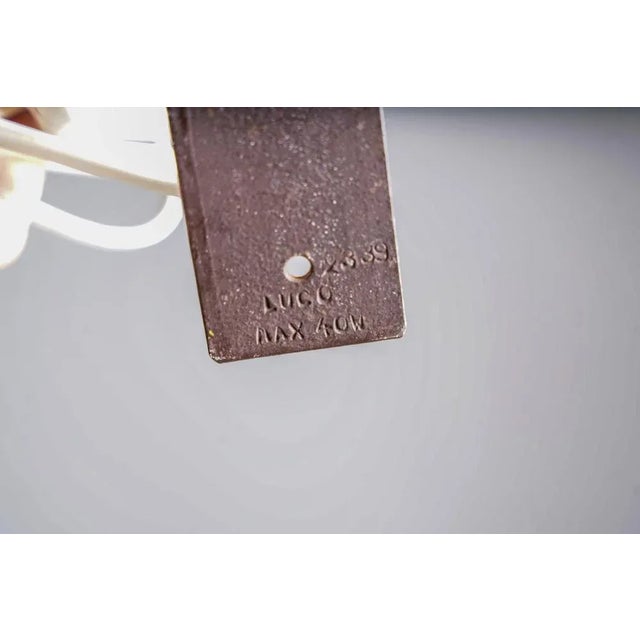 Swedish Modern Model 2339 Wall Lamp attributed to Luco, 1940s For Sale - Image 11 of 13