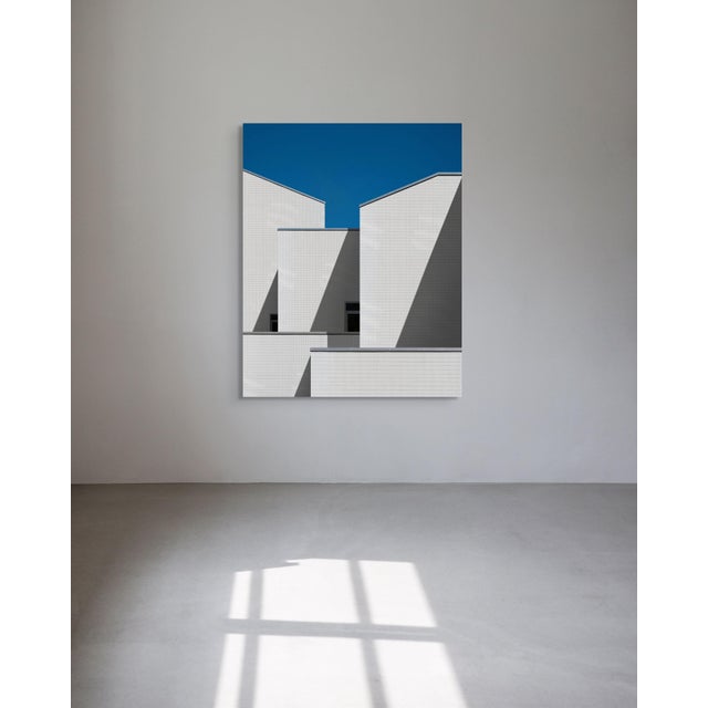 Contemporary Side View XXVII by Marc Fischer — Limited Edition Architectural Metal Print, Edition of 3 For Sale - Image 3 of 4