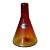 Blenko Amberina Bud Vase For Sale