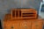 Brown MCM Teak Desk Organizer Designed by by Georg Petersens for Pedersen and Hansen Made in Denmark. For Sale - Image 8 of 10
