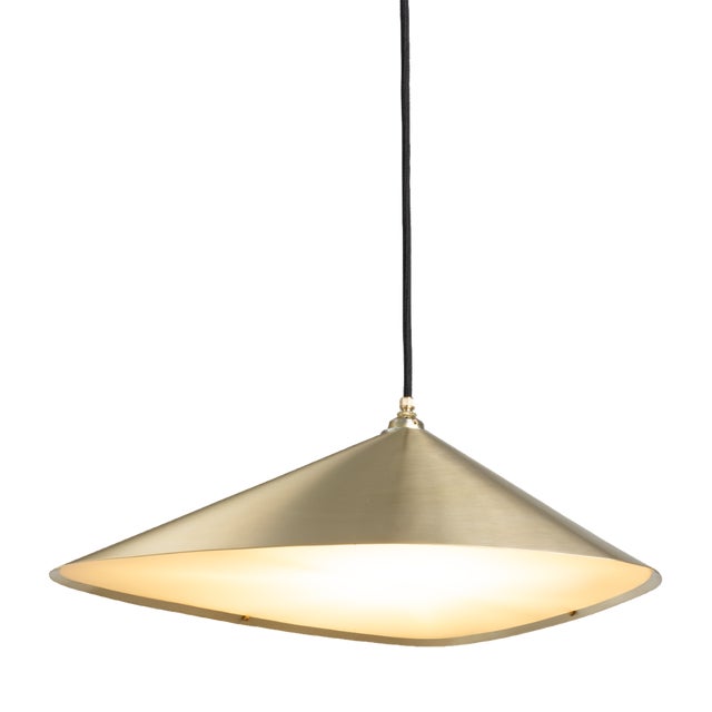 Emily I Pendant Light in Metallic Tones from Moss Objects For Sale