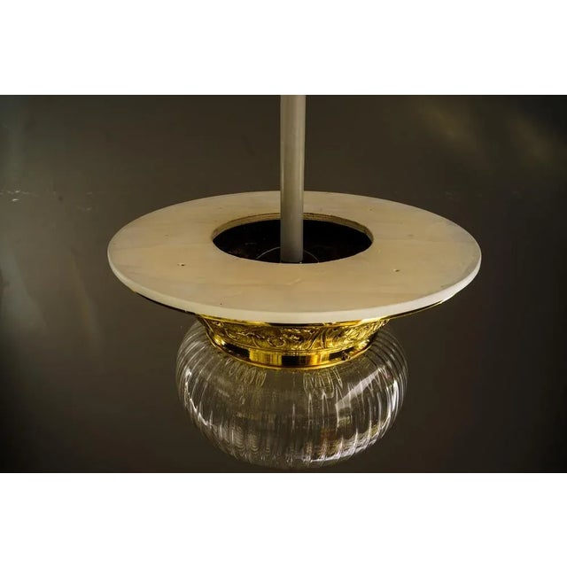 Large Historistic Ceiling Lamp, Vienna, 1890s For Sale - Image 6 of 13