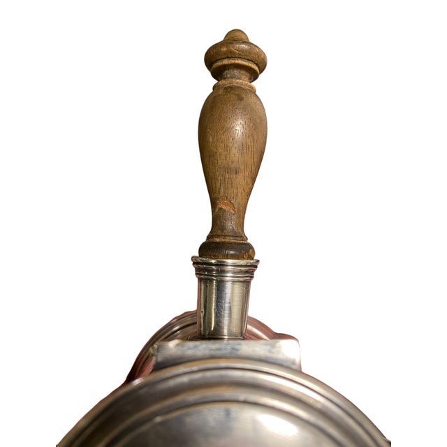 Early 20th Century Christofle Silverplate Chocolate Pot French Coffee Teapot Metal Blanc For Sale - Image 16 of 16
