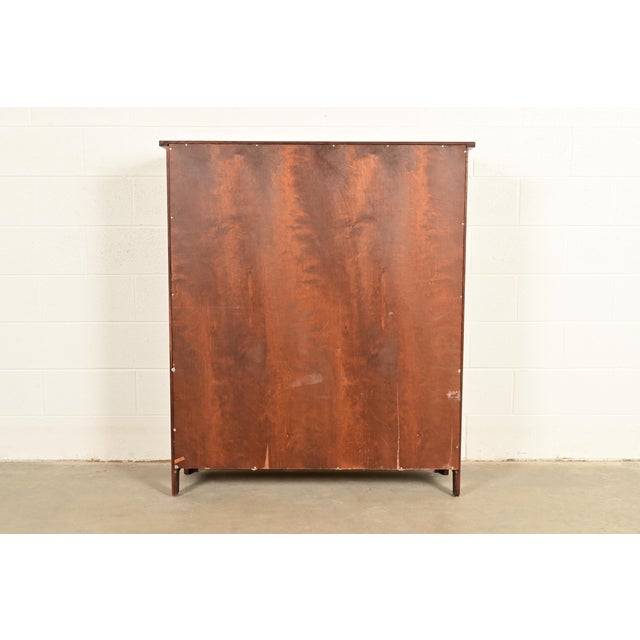 Stickley Style Mission Oak Arts & Crafts Bookcase or Bar Cabinet For Sale - Image 15 of 16