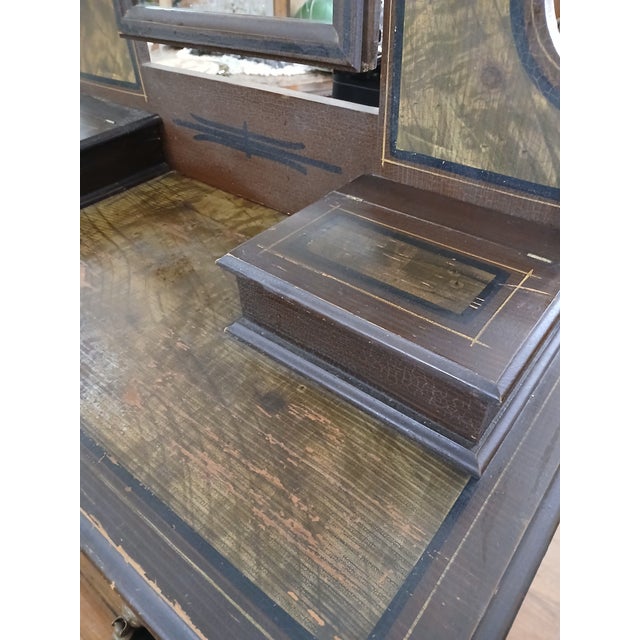 Wood Antique Victorian Eastlake Dresser For Sale - Image 7 of 8