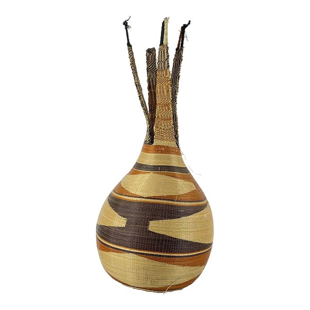 Early 20th Century Tutsi Basket Rwanda For Sale