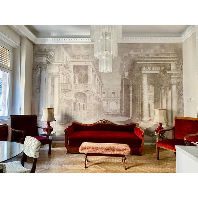 Large Murano Glass Tronchi Chandelier, 1970 For Sale - Image 4 of 13