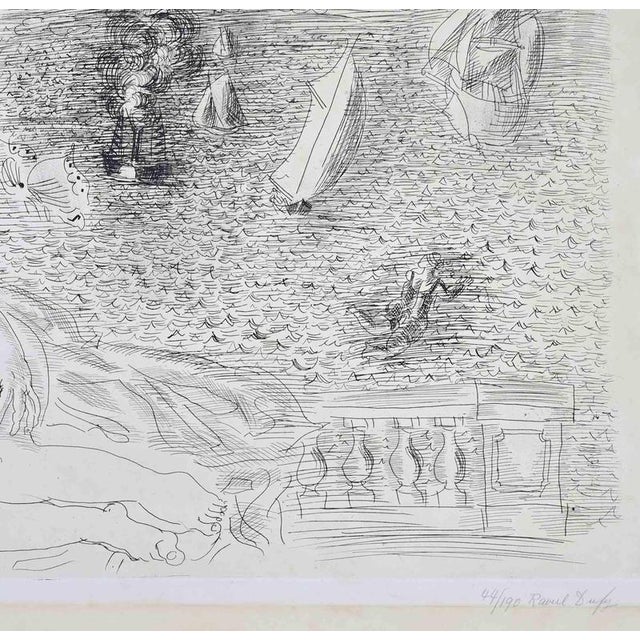 Etching on wove paper, realized in 1929 ca. Hand signed and numbered in pencil. Edition of 190. Very good condition. This...