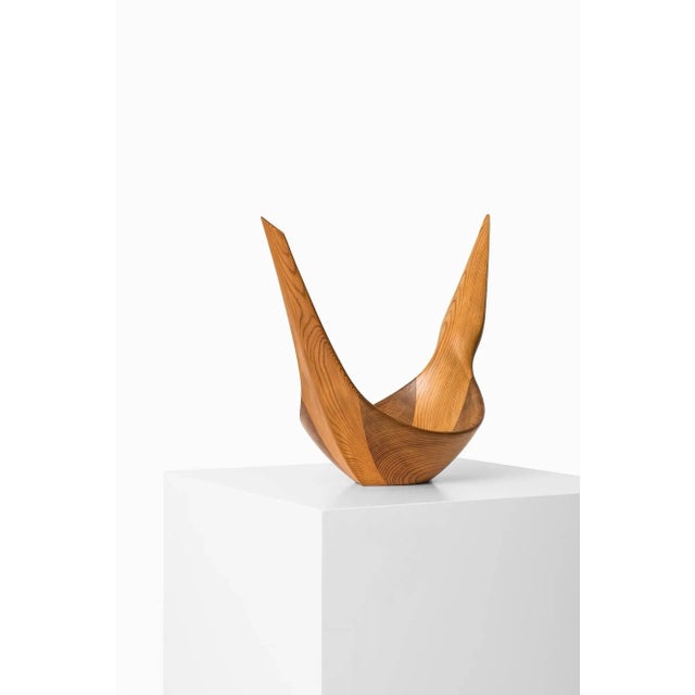 Swedish Sculpture Bowl by Jonny Mattsson, 1950s For Sale - Image 8 of 8
