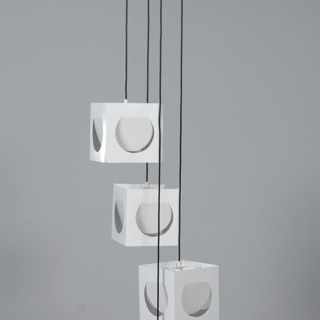 Scandinavian Pendant Lamp by Shogo Suzuki for Stockmann Orno, 1960s For Sale - Image 6 of 11