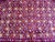 Orange Antique Burnt Orange and Purple Silk Textile For Sale - Image 8 of 18