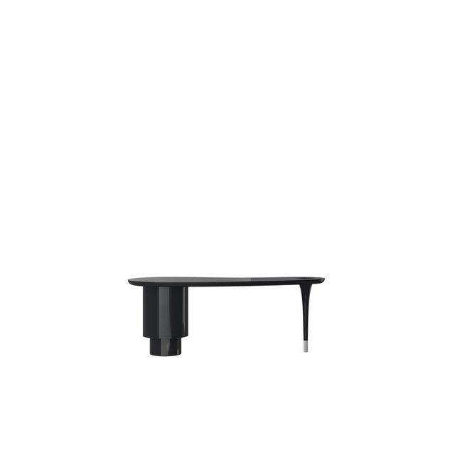 Delphine Desk Table with Glossy Lacquer Finish by Ultramobili For Sale - Image 6 of 13