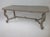 Wood Custom Shabby Chic Dining Table With Custom Finish For Sale - Image 7 of 7