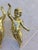 Antique Golden Ceramic Putti, 1800s, Set of 2 For Sale - Image 6 of 16