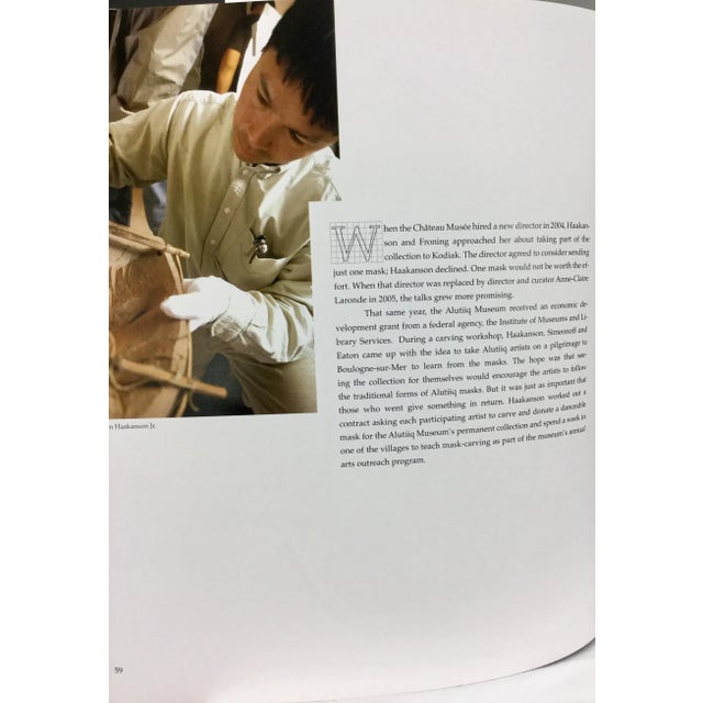 “Two Journeys” the Masks of Alphonse Pinart Hardcover Book For Sale - Image 10 of 13