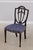 1980s Pair of Kindel Grand Rapids Mahogany Shield Back Chairs For Sale - Image 5 of 18