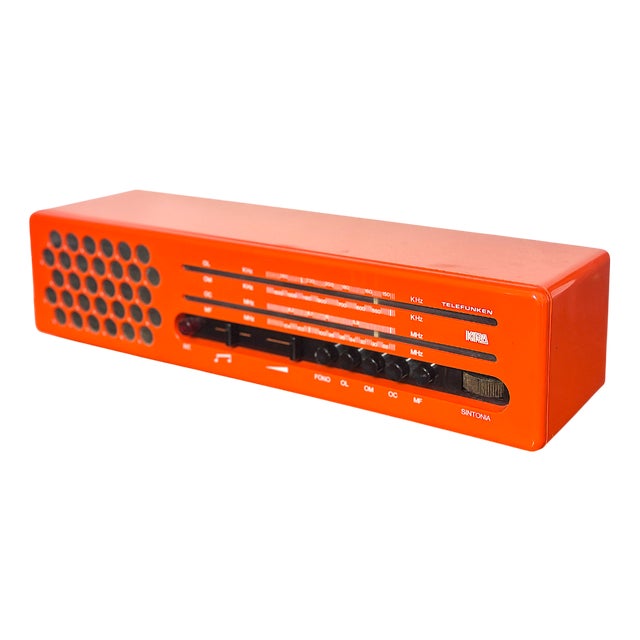 Space Age Kira Radio from Telefunken, Italy, 1970 For Sale