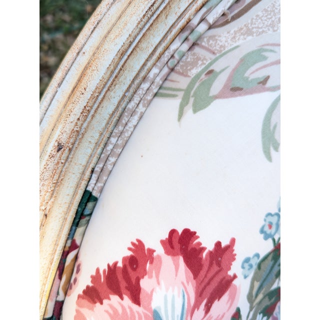 Vintage Chintz Brunschwig Fils Upholstered Settee by Century Furniture For Sale - Image 11 of 14