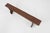 Mid-Century Modern Rustic Bench in Brown Painted Wood, France, 1890s For Sale - Image 5 of 11
