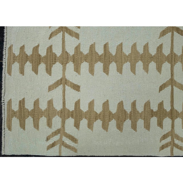 Turkish Kilim Oriental Handmade Flatweave 3' x 4'9" #18163 For Sale - Image 4 of 8