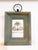 Farmhouse Pair of Distressed Grey Wood Picture Frames With Gilt Detail For Sale - Image 3 of 8