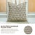 Enhance your home décor with the Fabdivine Block Print Cushion Cover – Lil Paisley Handcrafted from Pure linen, this...