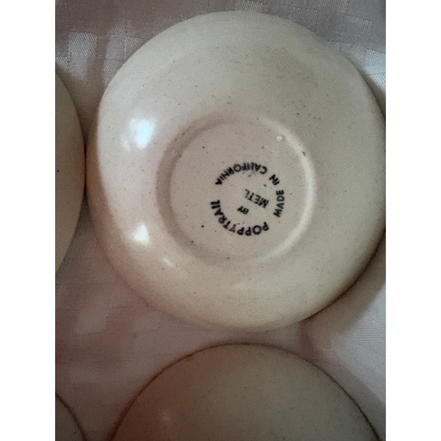 1950s Metlox Poppytrail Bowls in the Confetti Pattern - Set of 6 For Sale - Image 10 of 13