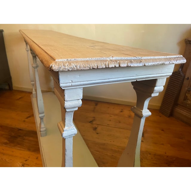 French Baluster Console Table, 1890s For Sale - Image 18 of 18
