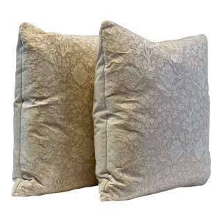 Mariano Fortuny “Alberelli “ Feather/Down Pillows - APair For Sale