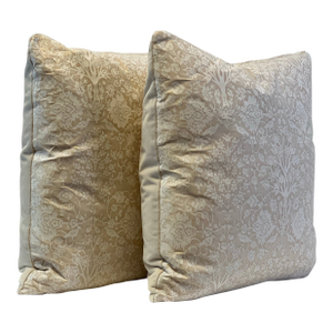 Mariano Fortuny “Alberelli “ Feather/Down Pillows - APair