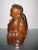 Wooden Buddha Figure, 1970s For Sale - Image 6 of 7