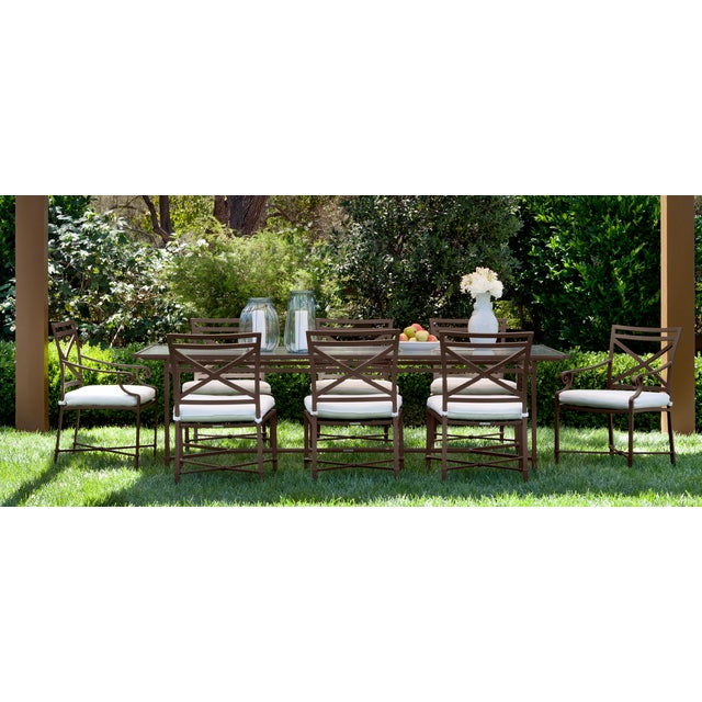 Brown Jordan Venetian Motion Lounge Chair, Mica frame with Fusion Clay fabric For Sale - Image 10 of 11