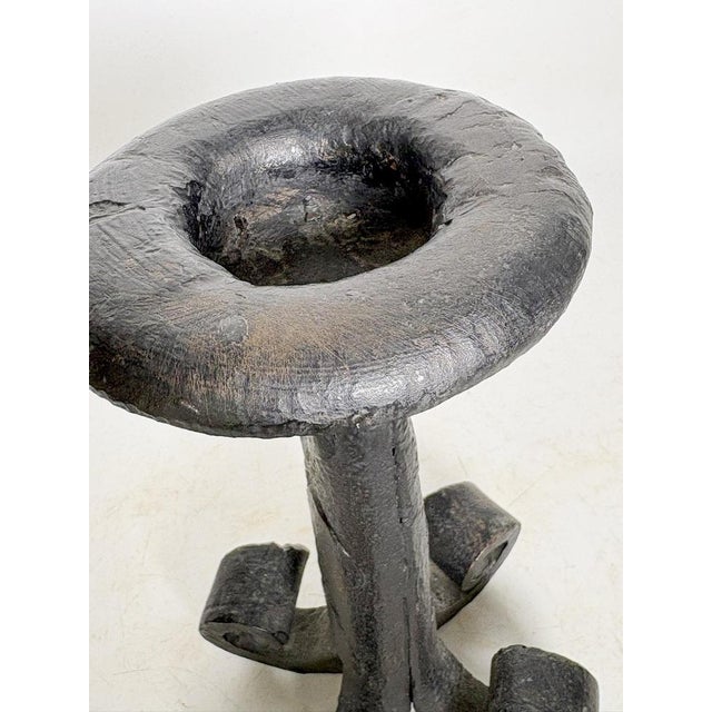 Cast Iron Tripod Candleholder, France, 1960s For Sale - Image 10 of 13