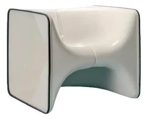 Half & Half Armchair by CH. Germanaz, 1968