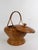 Rattan and Cane Basket with Lid in the style of Vivai Del Sud, 1960s For Sale - Image 17 of 18