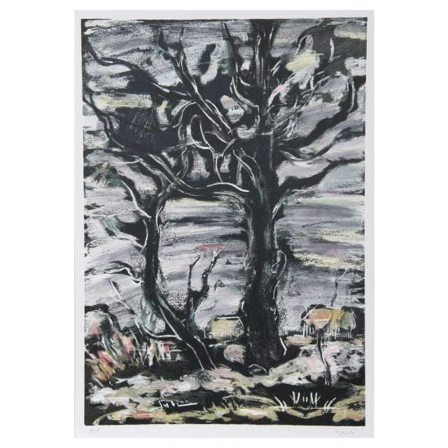 Bogdan Grom, Sister of The Earth, Lithograph For Sale