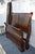 Cherry Wood Sleigh Bed Louis Philippe Style Frame Full Size For Sale - Image 15 of 16