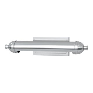 Regina Andrew Devon Steel Picture Light, Small, Polished NIckel For Sale
