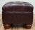 Vintage Tufted Leather Writers Chair With Ottoman For Sale - Image 15 of 18