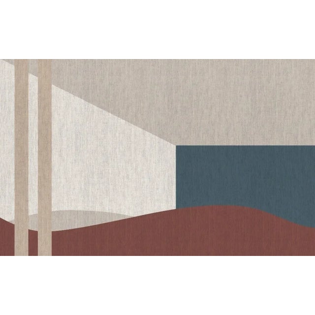 Contemporary 22 Landscape Wallcovering by Officinarkitettura For Sale - Image 3 of 3