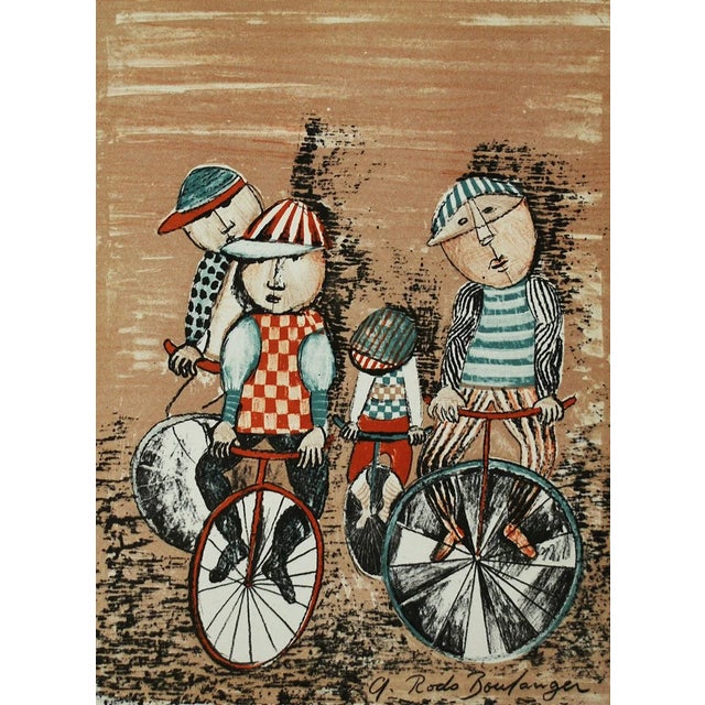 Title: Untitled 8 Artist: Graciela Rodo Boulanger Country: Bolivia Medium: Lithograph Marks: Signed in plate, not numbered...