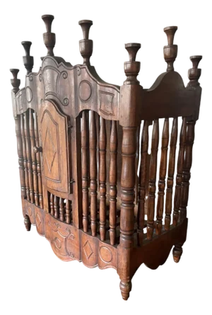 18th-Century French Provencal Walnut Panetière (Bread Box)