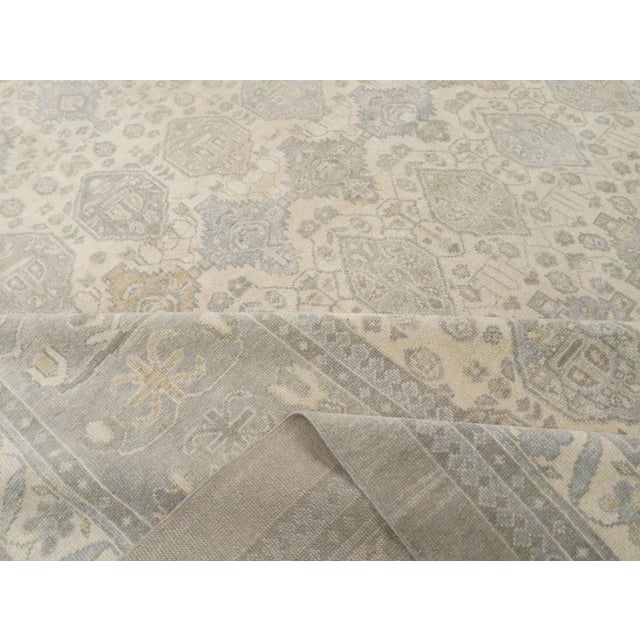 Galerie Shabab Collection Mid-20th Century Turkish Anatolian Large Carpet For Sale - Image 9 of 10