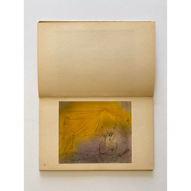 Paul Klee Vintage 1953 First Edition Lithograph Print Mid Century Modernist Italian Art Book For Sale - Image 10 of 18