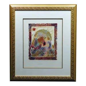 Roy Tonkin Los Amato IV Framed Serigraph Hand Signed