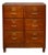 Antique Quarter Sawn Oak Double File Cabinet c.1908-1915 For Sale