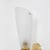 2000 - 2009 Satin Frosted Murano Glass Wall Sconces, 2000, Set of 2 For Sale - Image 5 of 8