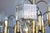Vintage Brass and Crystal 9-Light Chandelier by Gaetano Sciolari for Sciolari, 1970s For Sale - Image 9 of 18