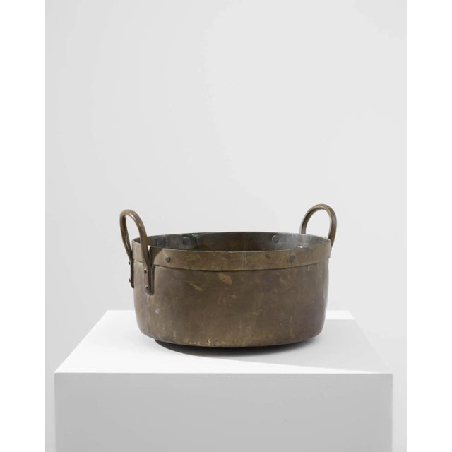 Antique Belgian French Cooking Pot For Sale - Image 4 of 9