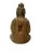 9" Chinese Meditation Cross Legs Bottle Sitting Bodhisattva Wood Statue For Sale In San Francisco - Image 6 of 6